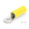 Te Connectivity Ring Terminal, #8 Stud Size, 12 AWG, 300 V, Nylon Insulated, Yellow 2-320568-2 - alternate 1